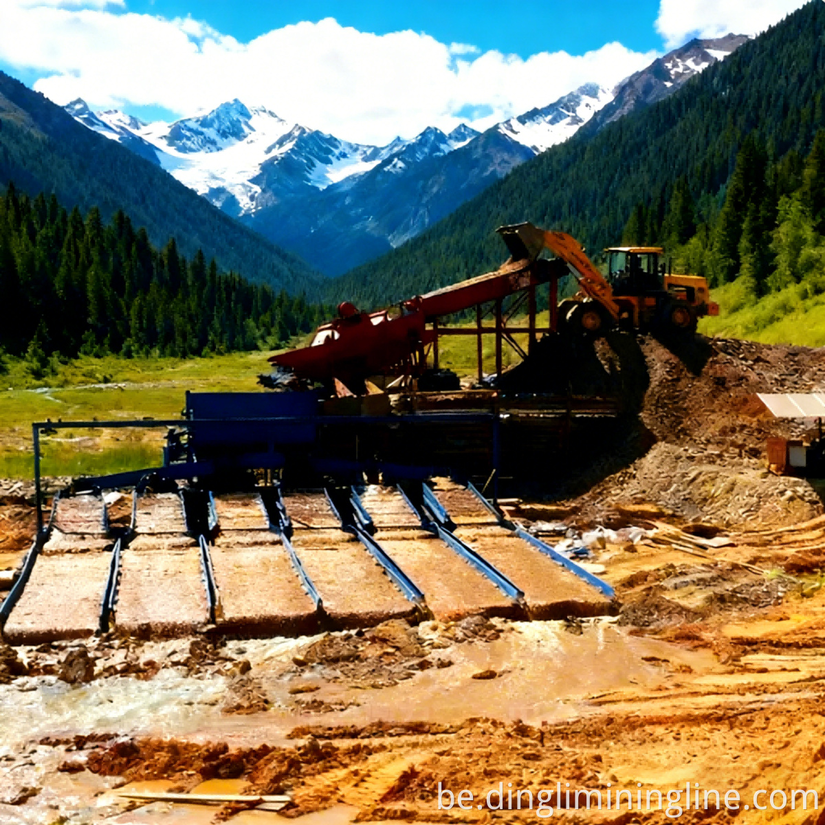 Mobile Gold Trommel System